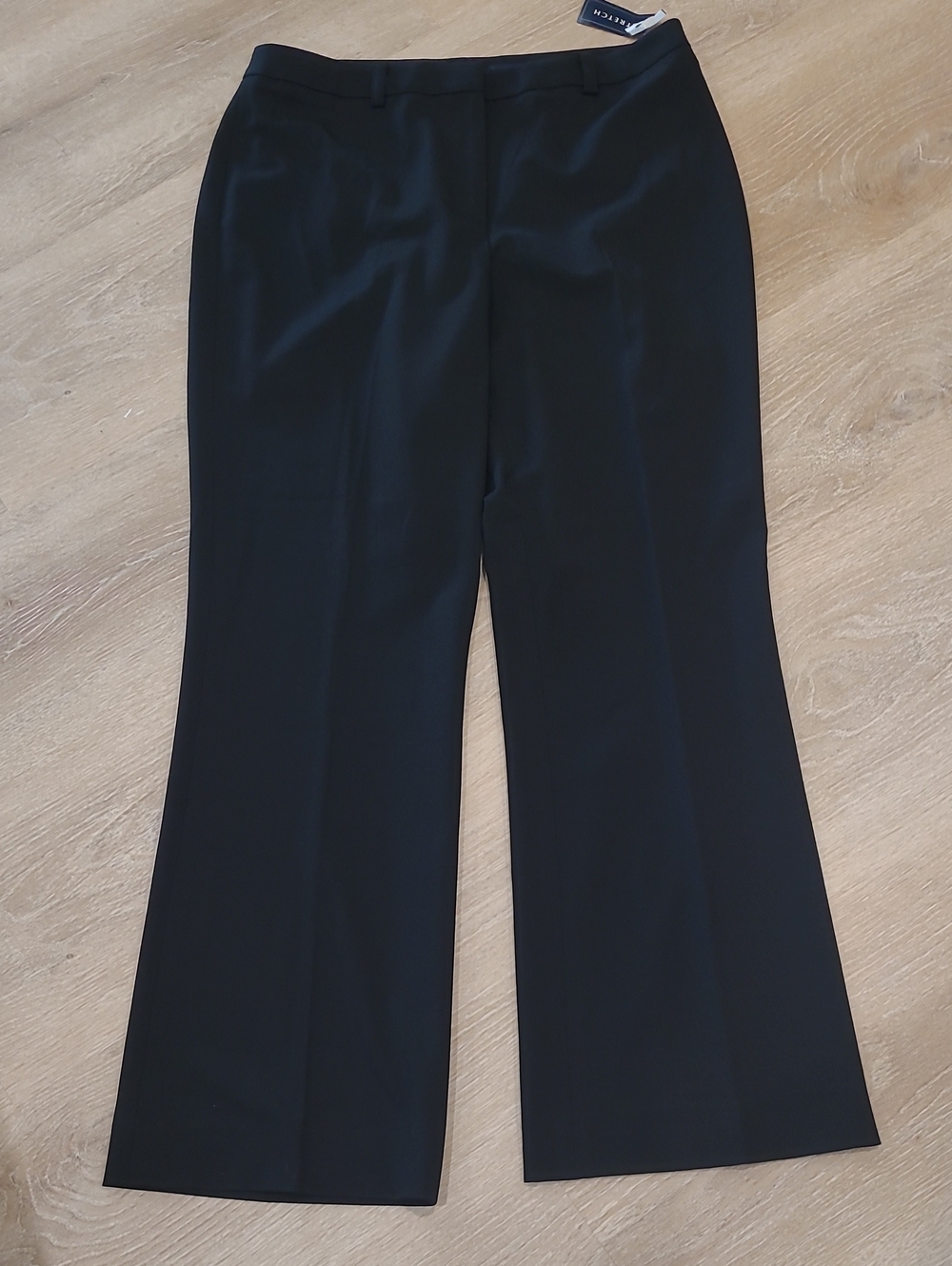 Jones New York Black Wide-Leg Dress Pants